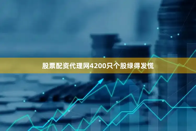 股票配资代理网4200只个股绿得发慌